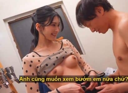 [Vietsub] Cửa hàng quần áo luôn đông khách bởi vì cô chủ shop giỏi gạ địt khách nam