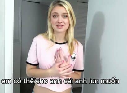 [Vietsub] Định đuổi em gái thuê nhà nhưng sống bẩn quá thì em ấy …