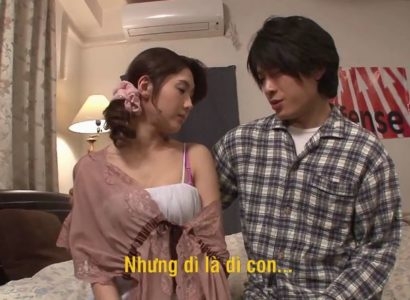 [Vietsub] Người dì xinh đẹp tới ở nhờ căn hộ của tôi… ~ Chitose Hara