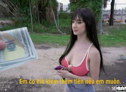 [Vietsub] Dùng tiền gạ em gái Tây ngon vl Vietsub