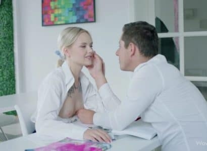 [Không che] Buổi học nhóm sung sướng với em bạn thân hư hỏng